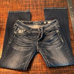 Miss Me Women's Dark Blue Boot Cut Jeans